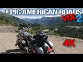 Beautiful america  vol 2  epic cinematic 4k rides from the seat of my indian motorcycle