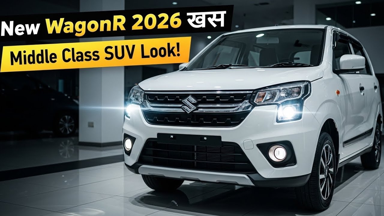 Maruti Suzuki WagonR 2026 – SUV Inspired Look! Budget Friendly Hatchback for Indian Families 🚗🔥