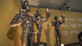 Preview of carpet ahead of 31st annual Screen Actors Guild Awards