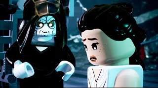 Rey Kills Palpatine Scene - LEGO Star Wars: The Skywalker Saga