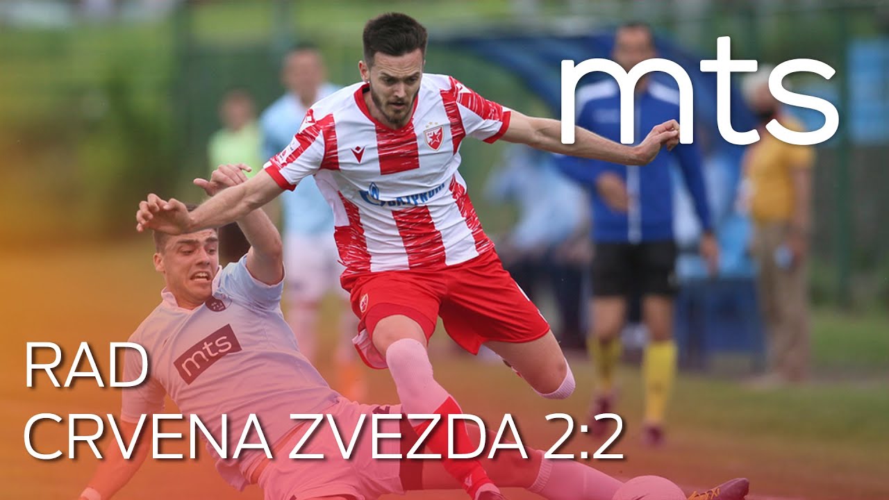 FK Rad - FK Crvena zvezda 2:2, LLT SLS 35. kola, sezona 2020/21