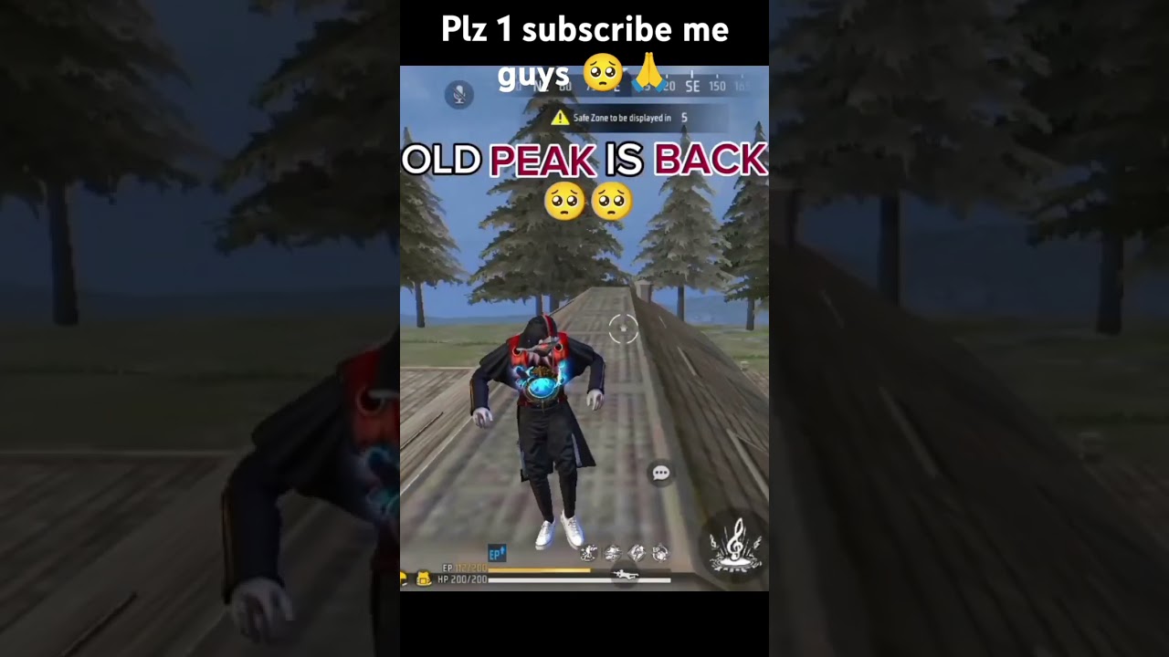 old peak is back but not is full map