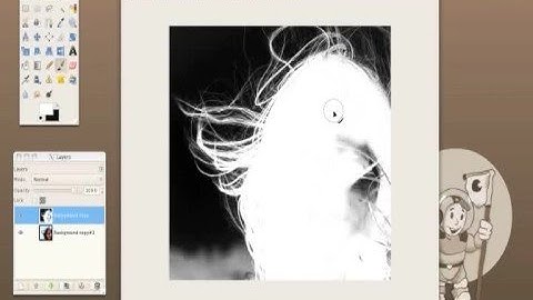 Cutout object with mask - GIMP videotutorial