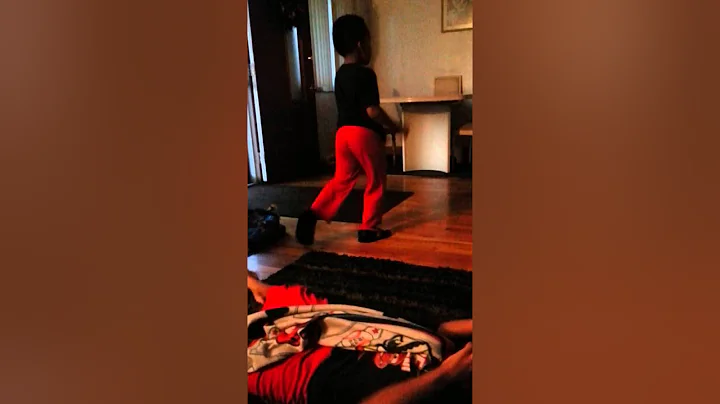 My boys dancing