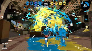 Splatoon 2: Squeezing past in Rainmaker [7-4, Splattershot]