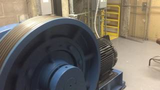 Recently modernized 450fpm Dover elevator service car