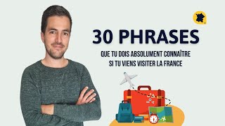 30 phrases que tu dois absolument connaître si tu viens visiter la France