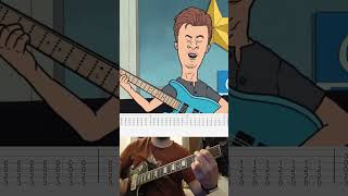 Exit Sandman - (Guitar Cover with Tabs on Screen!) - Beavis & Butt-Head Kamercan