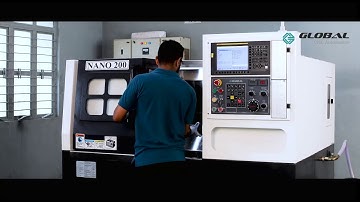 Global CNC Automation | NANO-200 Best CNC Turning Machine for Small Part Machining .