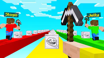 TROLL LUCKY BLOCK RACE In Minecraft!