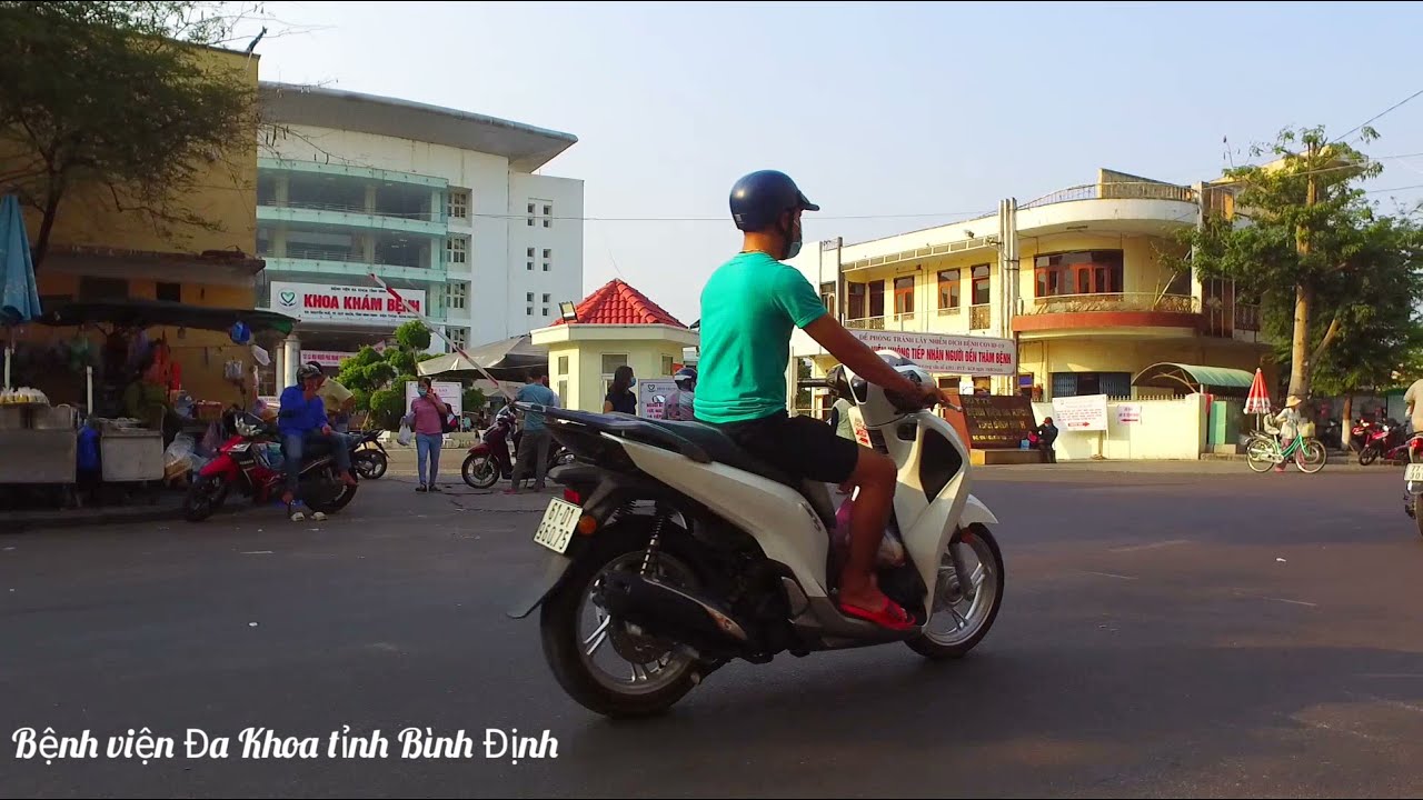 khách sạn đường nguyễn huệ quy nhơn  New 2022  Quy Nhon: Đường Nguyễn Huệ về chiều với flycam Phantom 3s