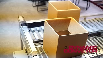 Side by Side Box Filling Conveyor System