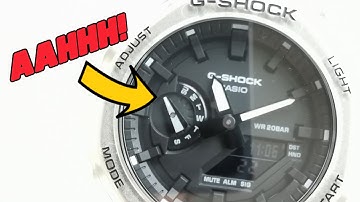 G-Shock GA-2100 Misaligned Hands Easy Fix