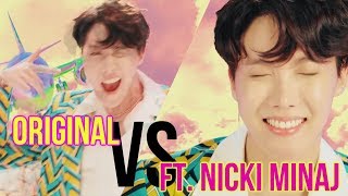 BTS IDOL MV Original & Ft. Nick Minaj Version Comparison Resimi