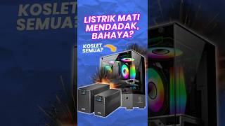 Download Lagu Jangan anggap remeh! Listrik mati tiba tiba bisa bikin PC ANCUR! MP3