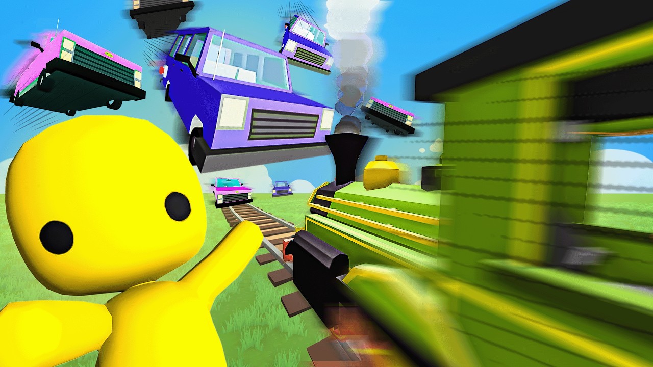 Can we stop the train in Wobbly Life? - New game after!?