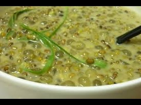 Cara Membuat Bubur Kacang Ijo Kupas - YouTube