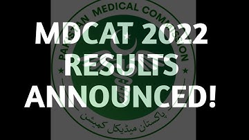 MDCAT 2022 Result Announced! | Grace marks? #mdcat