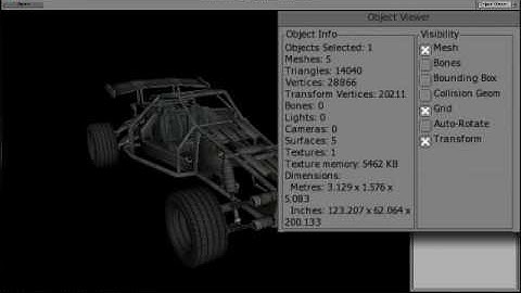 GameCore Object Viewer Overview