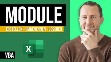 VBA: Arbeiten mit Modulen - Makros aufzeichnen & organisieren, Module erstellen, umbenennen, löschen