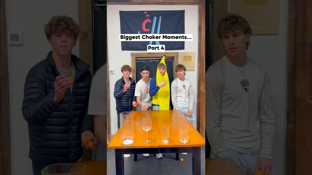 Biggest Choker Moments… (Part 4) #carsonhockey #trickshots #choker