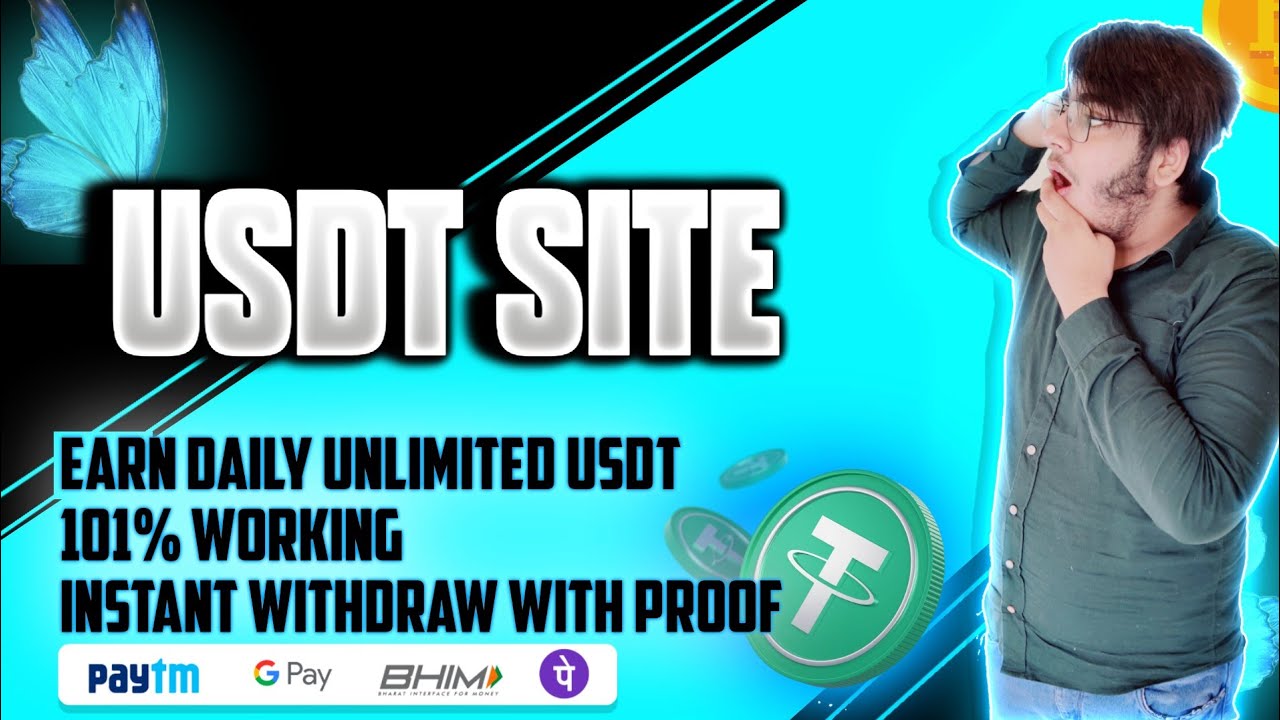 New Usdt Investment Site | Usd Mining Site 2023 Without Investment | Usd Earning Website DONGSENUSDT