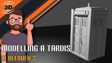 Tardis Modeling Tutorial in Blender 3.0