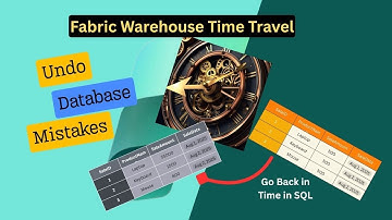 Time Travel in Fabric Warehouse – Recover Lost Data Instantly!