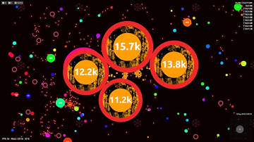 AGAR.IO - MULTIBOX TAKEOVER #11 || IRIN.