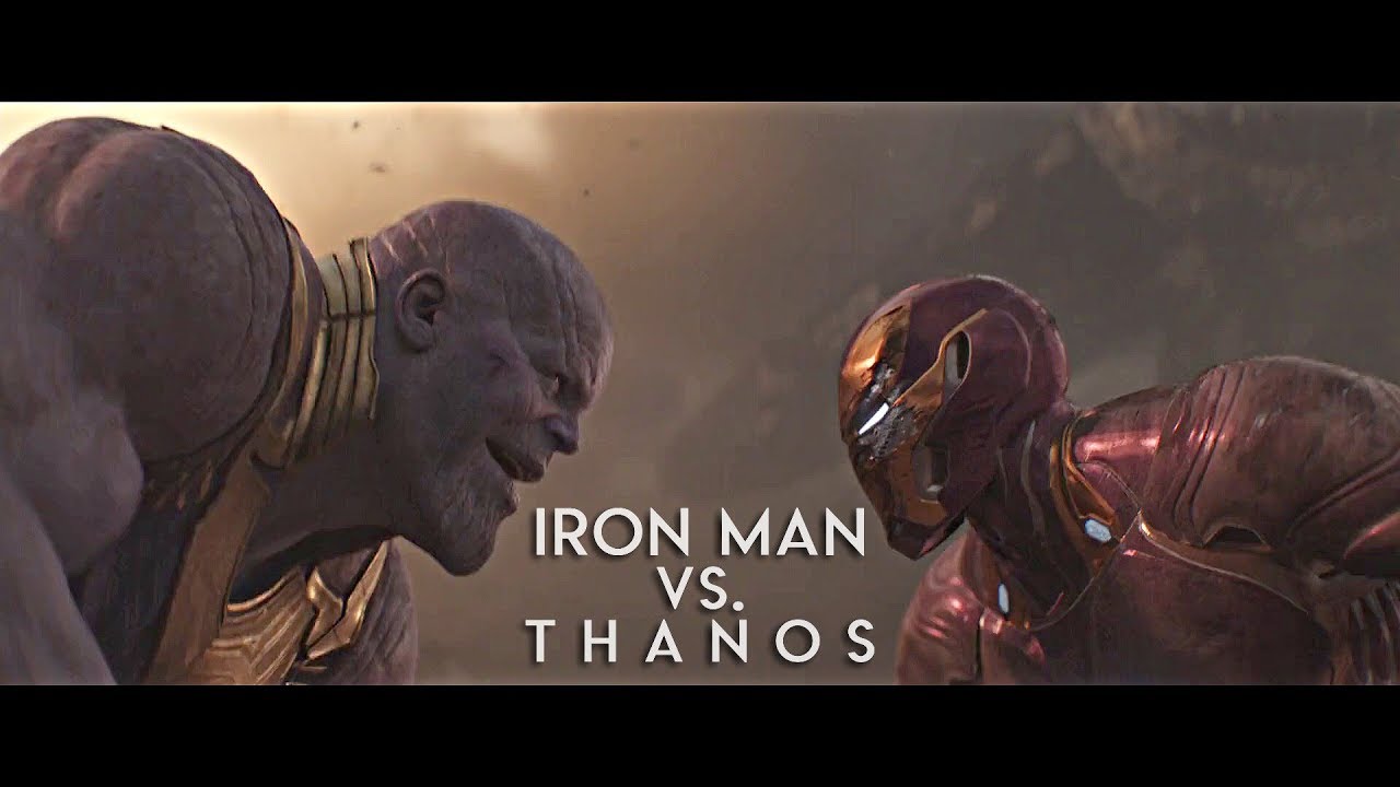 Avengers Infinity War (2018) - Iron Man Vs Thanos Fight scenes (HD ...
