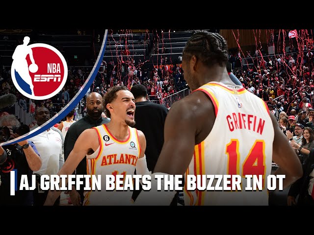NBA: AJ Griffin's twisting buzzer-beater caps Hawks' wild win over Bulls