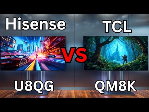 Hisense U8QG vs TCL QM8K | Clear Winner for PS5?