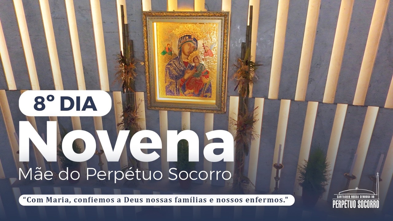 21h | Novena de Nossa Senhora do Perpétuo Socorro | AO VIVO | 8º dia - Pe. José | 04/03/2026