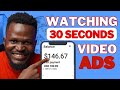 Earn 1 every 30 seconds watching ads online  make money online