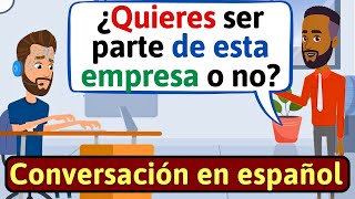 Thumbnail image for APRENDE ESPAÑOL: Trabajando duro | Conversaciones para aprender español - LEARN SPANISH