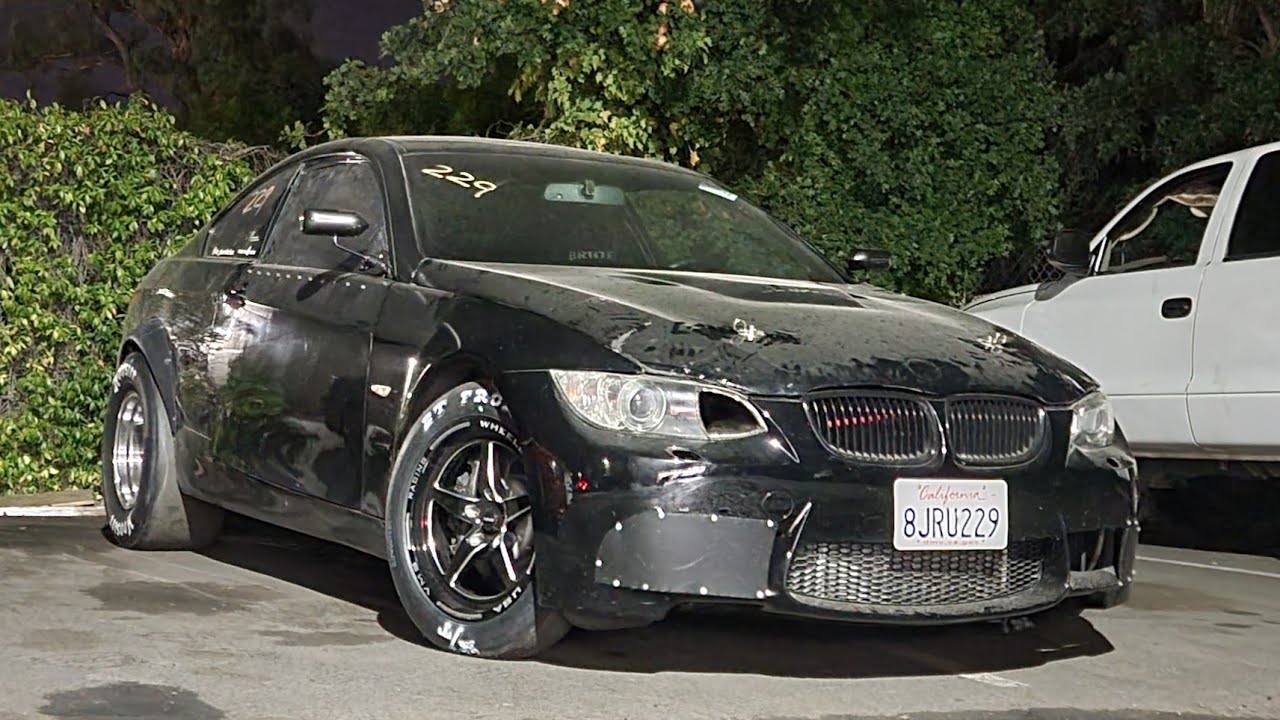 BMW 335i runs 10.1 second quarter mile hitting brakes at the end! and ...