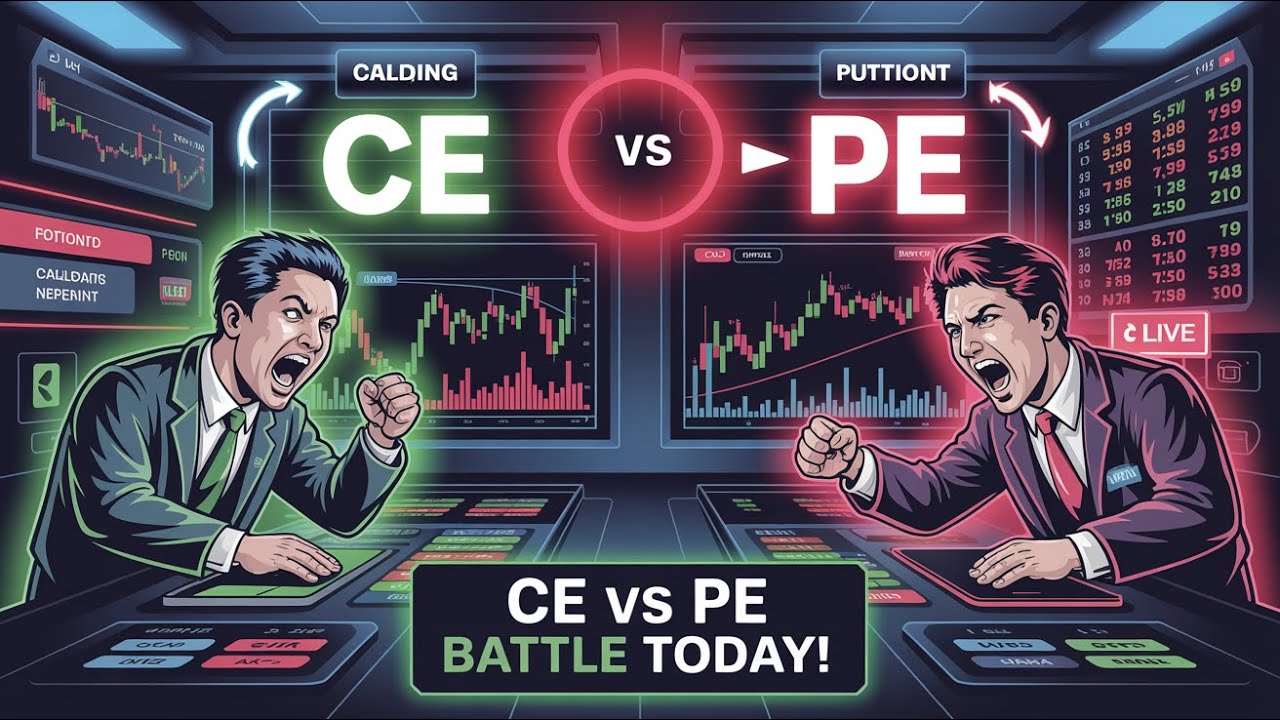 Live: Nifty & Bank Nifty Option Chain Analysis Today | CE vs PE ...