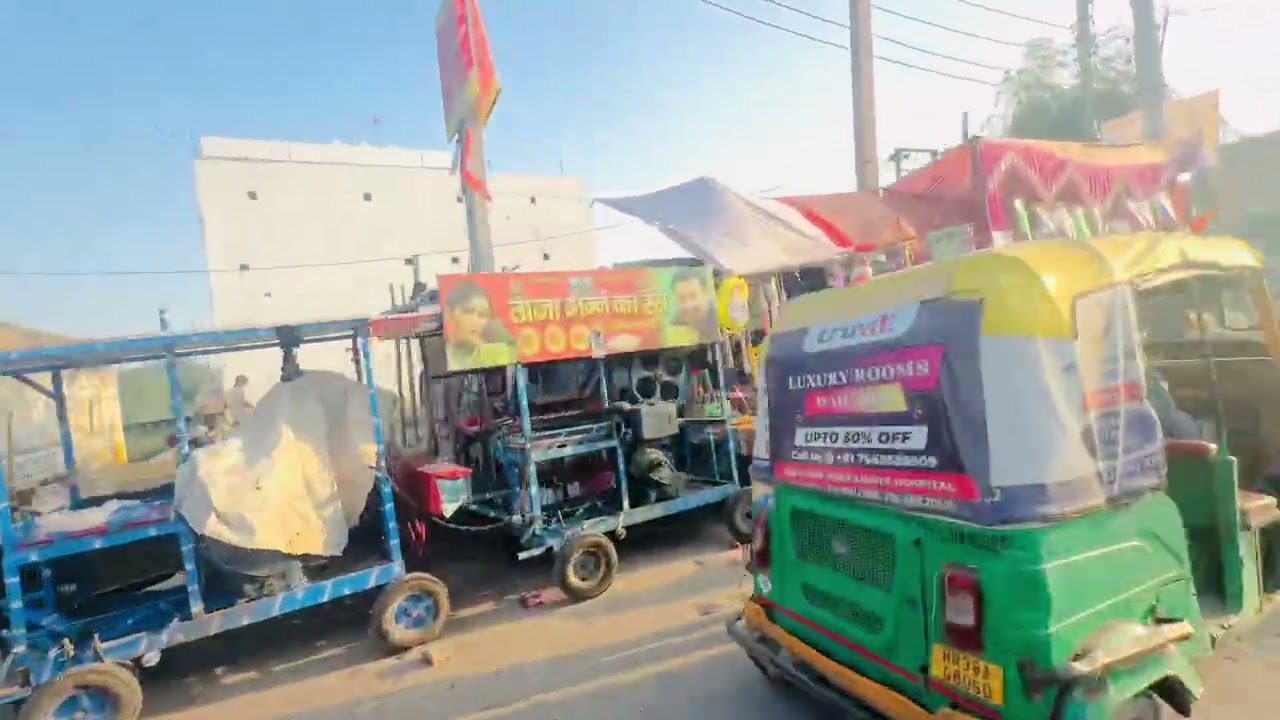  Holi 🫟& ❤️Faridabad morning 🌍