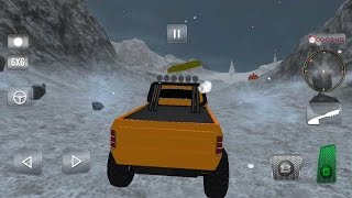 Snow Driving Offroad 6x6 Truck | Android Gameplay screenshot 5