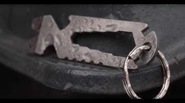 EDC Multi-Tool: Schrade SCPT1 Pry Tool, Strap Cutter, Wrench, Bottle Opener - Best Key Chain Tool