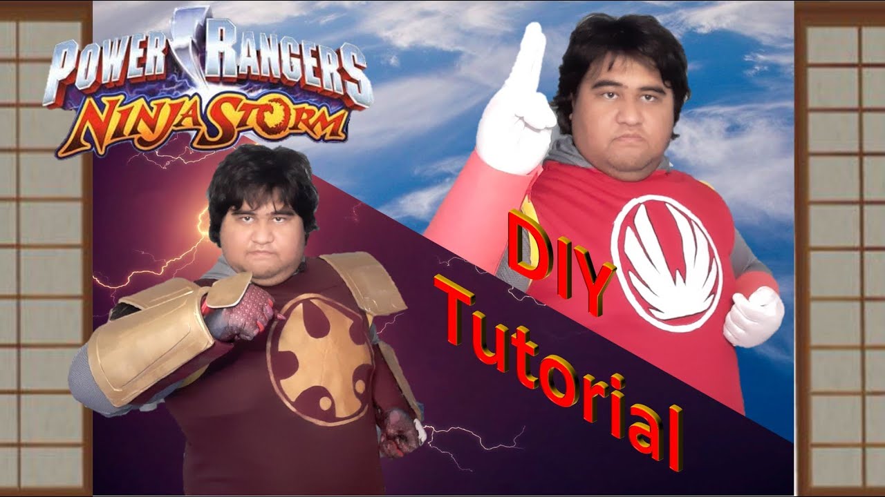 Power rangers DIY Ninja storm costume