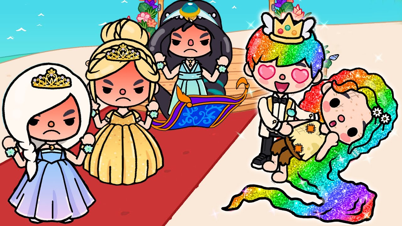 Любовь бедной и богатой принцесс | История жизни Toca | Toca Boca