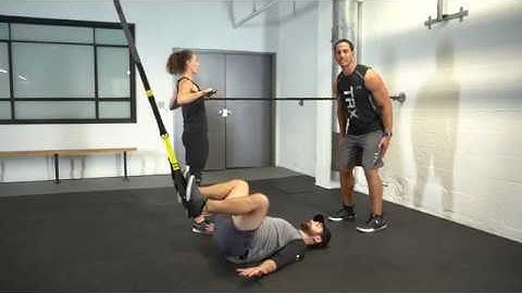 TRX MOTW | 1/9/18 TRX Hamstring Curl & RIP Squat Row