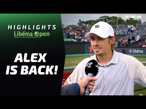 It's So Good To See Alex De Minaur SMILING Again! Australian Star Bursts Back To Life In Holland