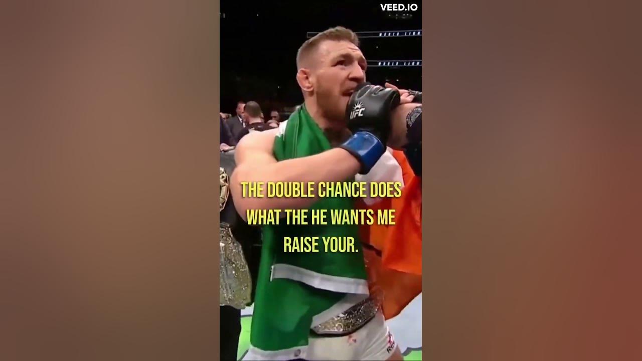 I want to apologize to absolutely nobody shorts conormcgregor ufc