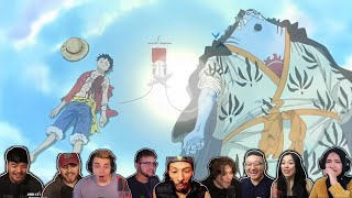 Luffy Asks Jinbe To Join The Crewone Piece Eps 568 Reaction Compilation