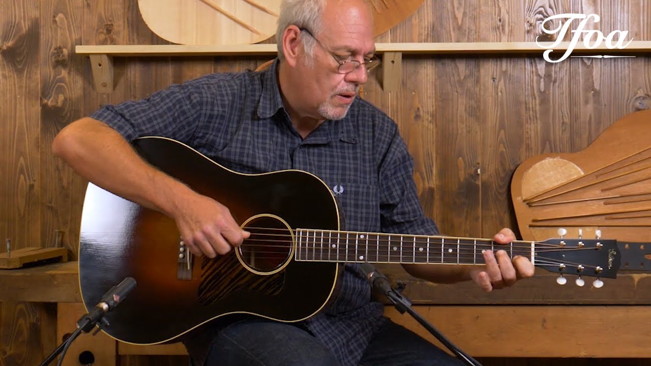 Gibson 1934 Jumbo Vintage Sunburst played by Cok van Vuuren | Demo @ The Fellowship of Acoustics