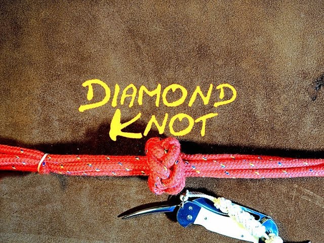 Diamond Knot Multi Strand Diamond Knot Diamond Sennit How to Tie
