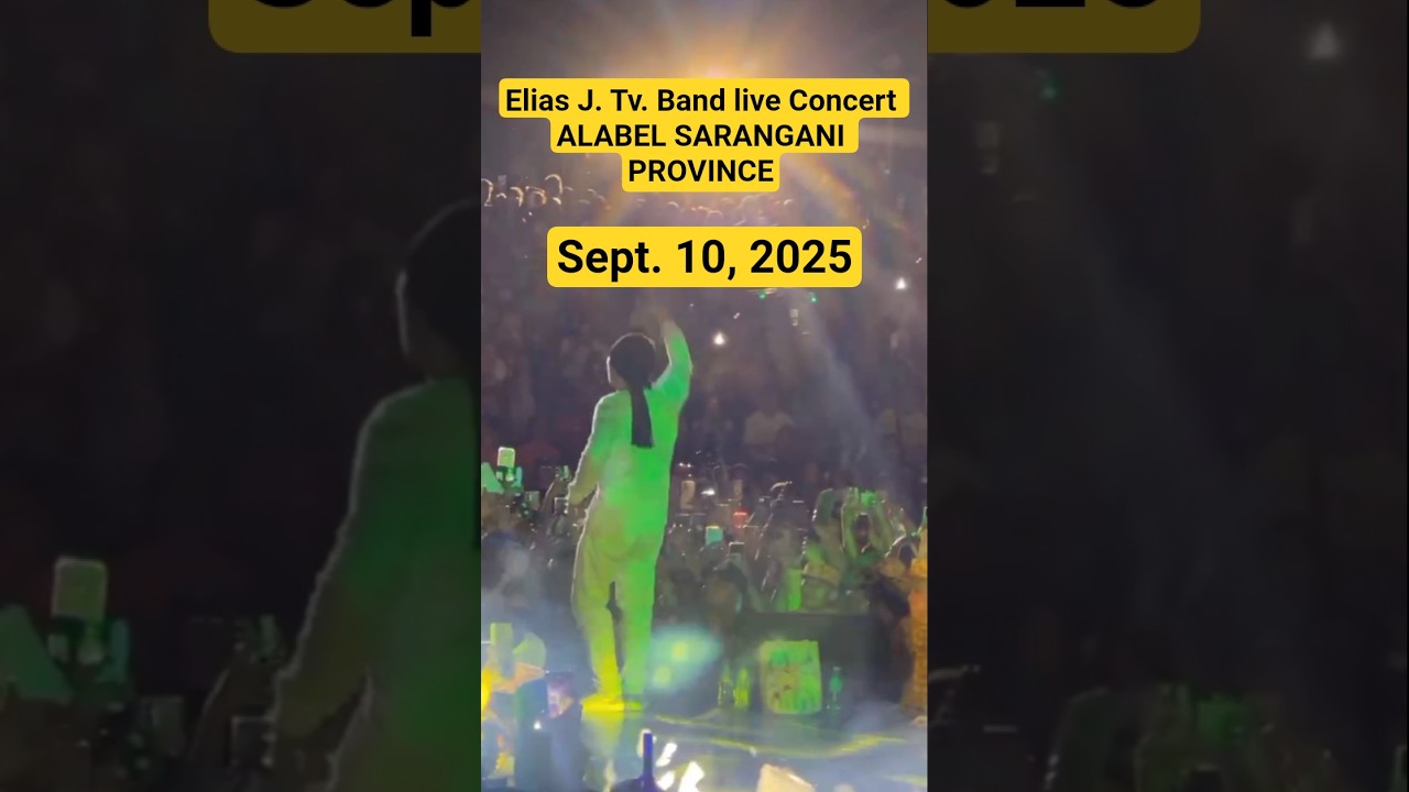Elias J. Tv. Band Live Concert ALABEL SARANGANI PROVINCE, Ngayong Gabi na! Sept.10,2025 #viral #fyp