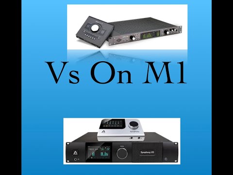 M1 Mac  Uad Vs Apogee
